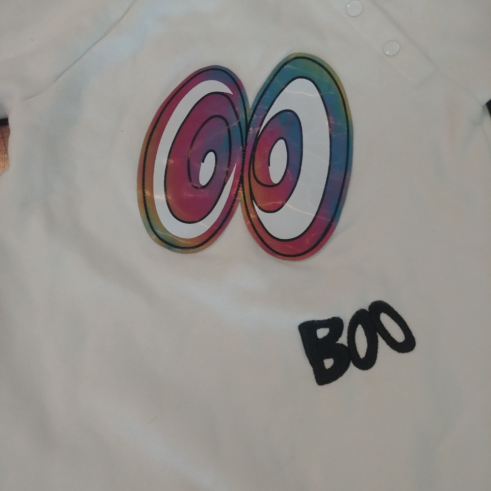 Talbot Kids One Piece Boo Hallween Baby Ghost - Picture 2 of 6